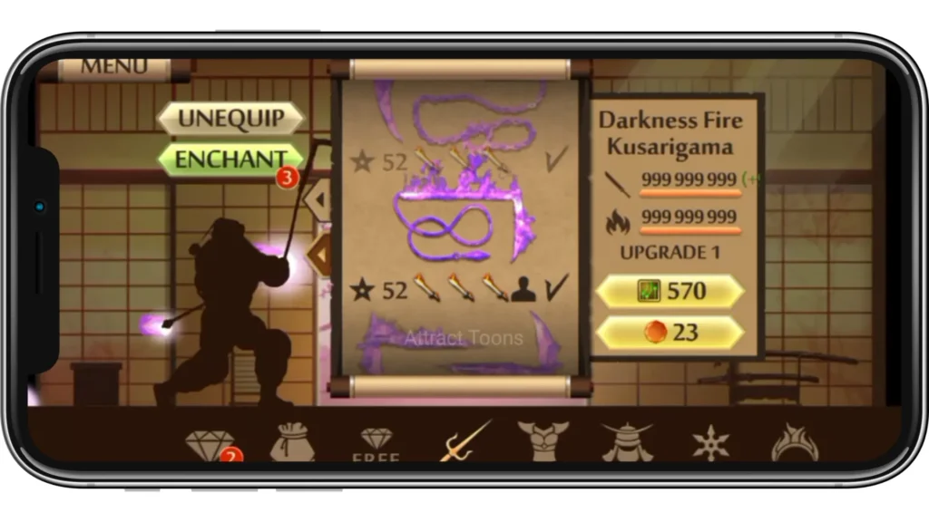 Shadow Fight 2 MOD APK v2.41.6 Unlimited Everything & Max Level 10 All Weapons Unlocked