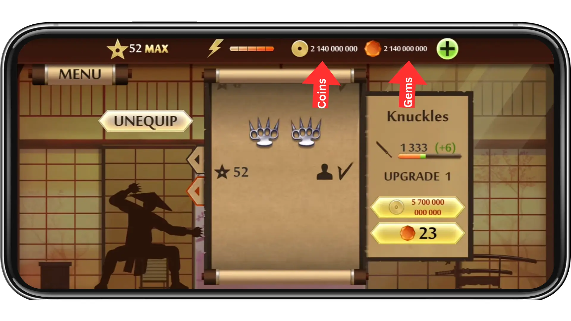 Shadow Fight 2 MOD APK v2.41.6 Unlimited Everything & Max Level 7 Unlimited Money and Gems
