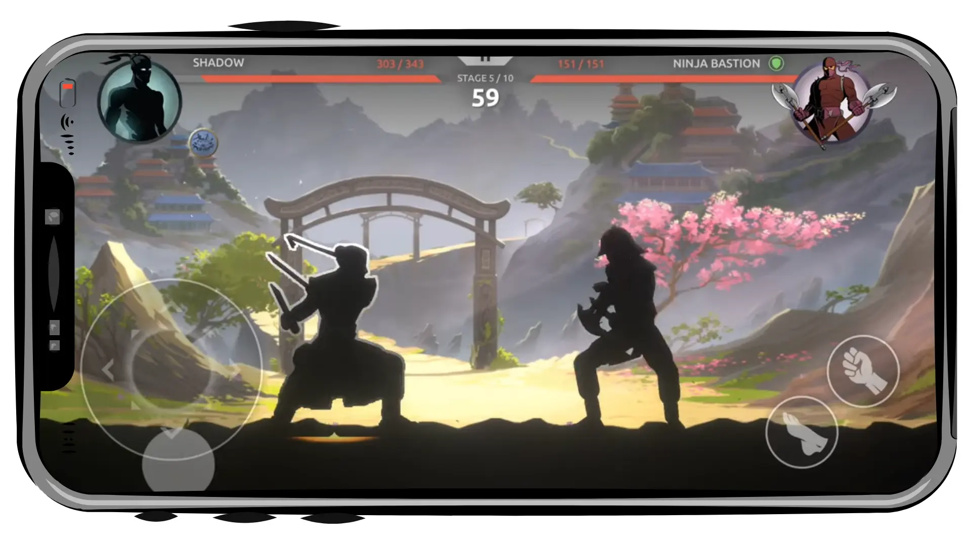 Shades Shadow Fight Roguelike MOD APK v1.9.3 (Unlimited Money and Gems) 2 Shades Shadow Fight Roguelike MOD APK