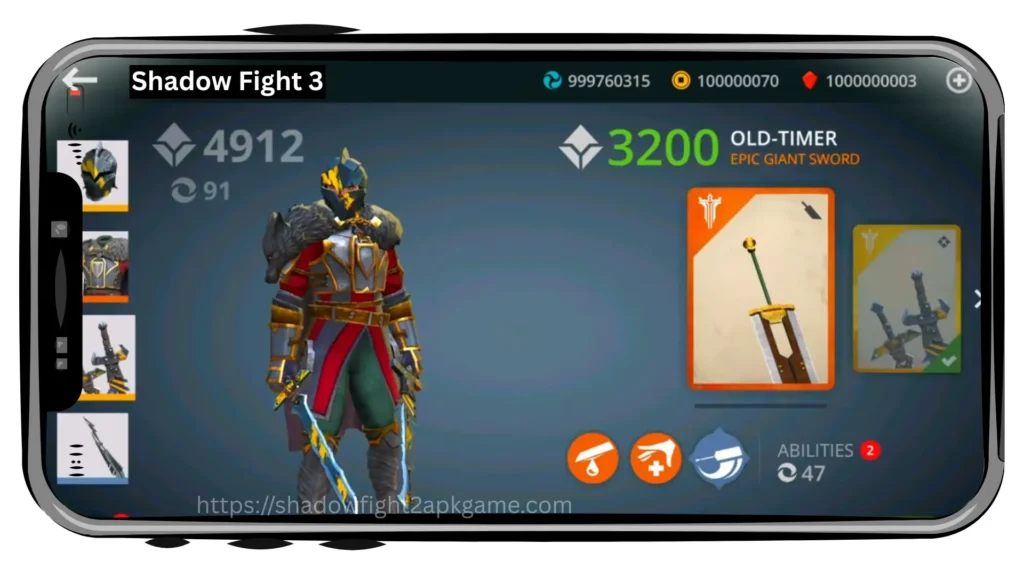 Download Shadow Fight 3 MOD APK Latest v1.41.1 (Unlimited Money) 4 Unlimited Money and Gems