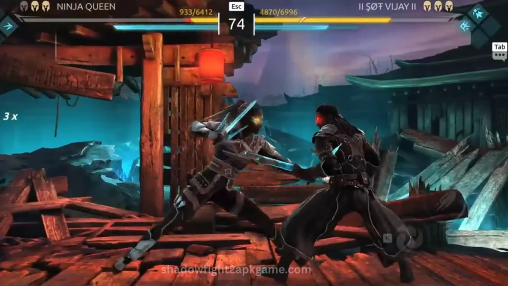 Download Shadow Fight 4 MOD APK v1.9.72 Unlimited Everything 6 Shadow Fight 4 APK Screenshot 3