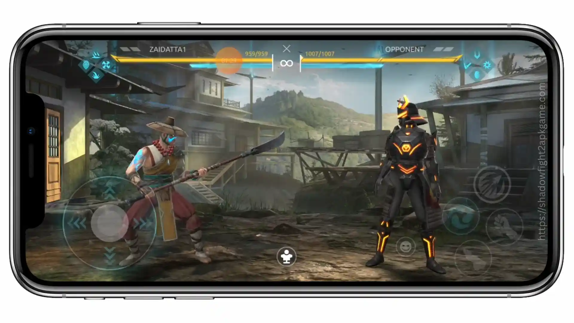 Shadow Fight 4 MOD APK v1.9.50 (Unlimited Everything) 5 Training Mode