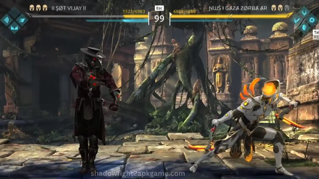 Download Shadow Fight 4 MOD APK v1.9.72 Unlimited Everything 3 Shadow Fight 4 APK Screenshot 6