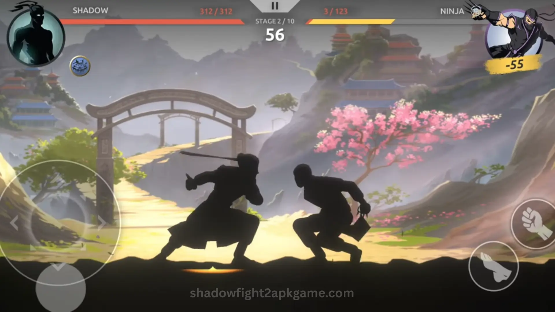 Shades Shadow Fight Roguelike Screenshot 1